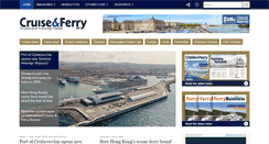 Desktop Screenshot of cruiseandferry.net