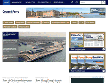 Tablet Screenshot of cruiseandferry.net